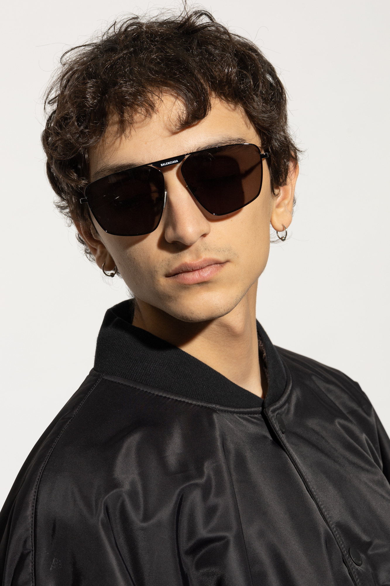 【送料&関税込】Balenciaga Side Xp Cat Sunglasses In Brown N Balenciaga Eyewear Brown Side Xpander Cat-Eye Sunglasses